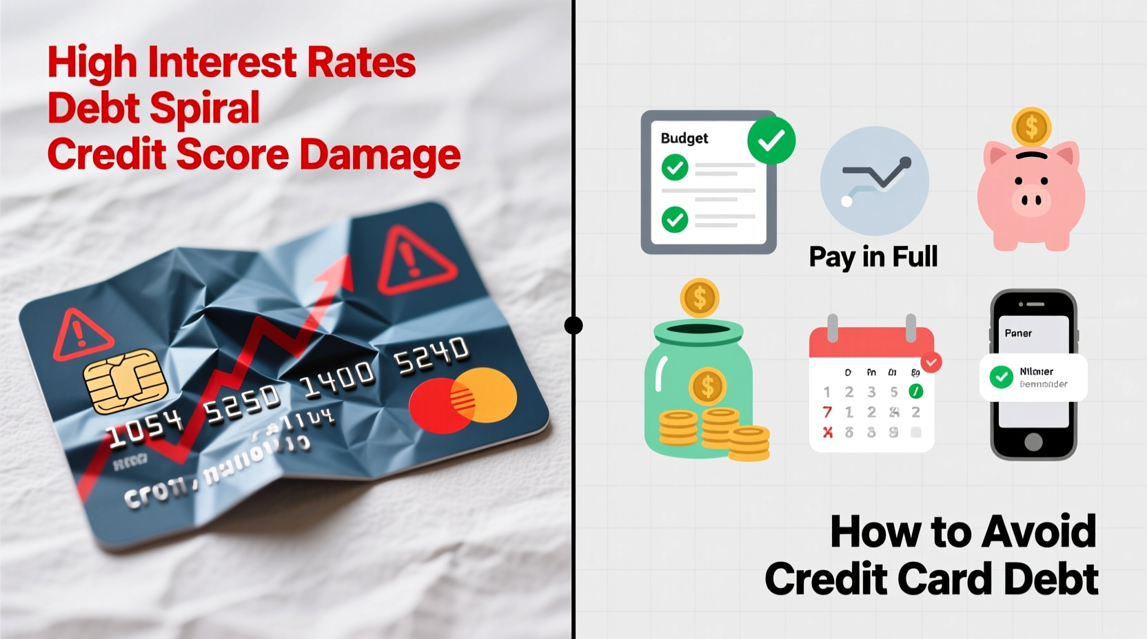 why credit card debt is bad risks how to avoid it