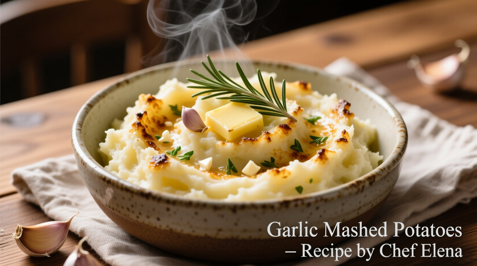 Perfect Garlic Mashed Potatoes Recipe: Creamy & Flavorful