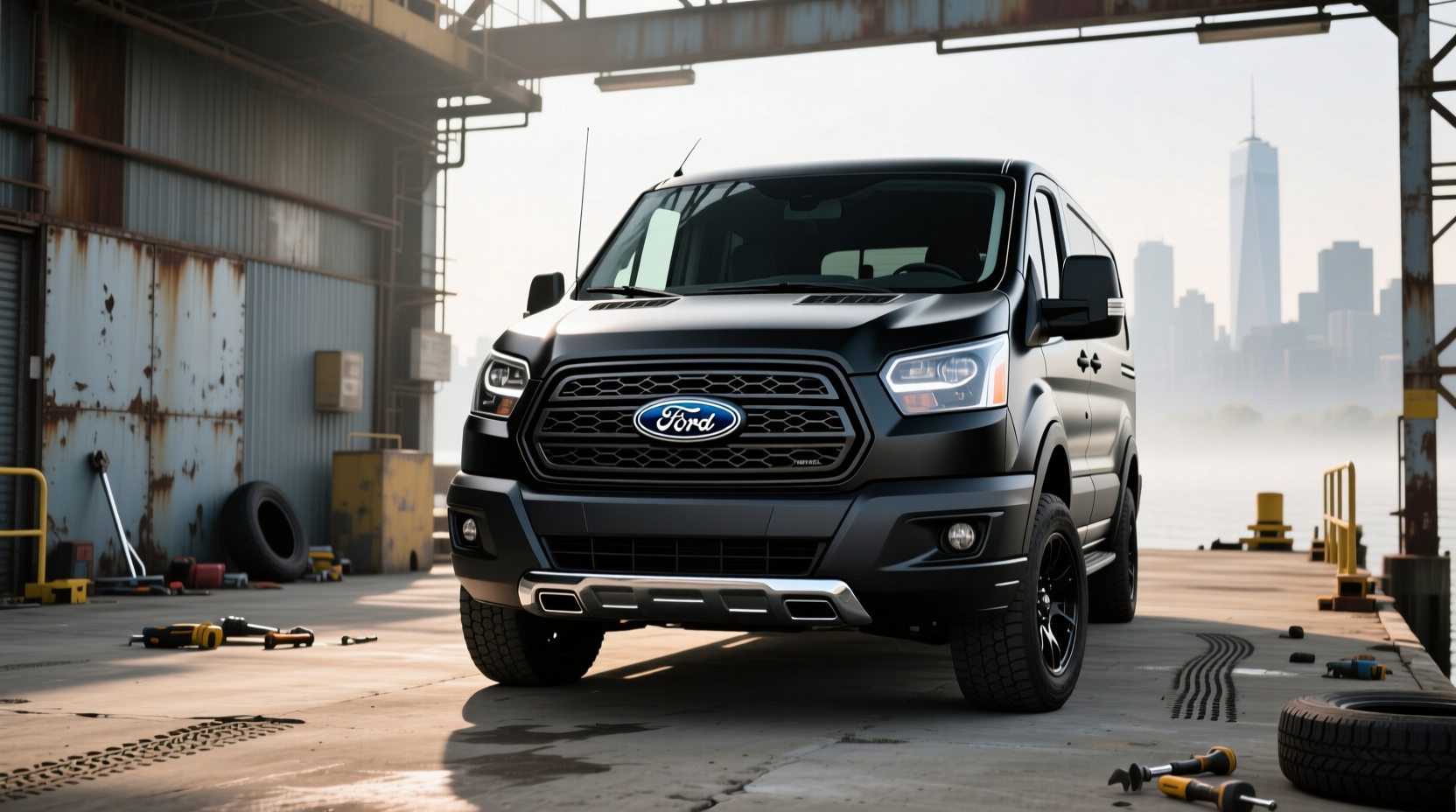 How to Upgrade Your Ford Transit with a Raptor Grill