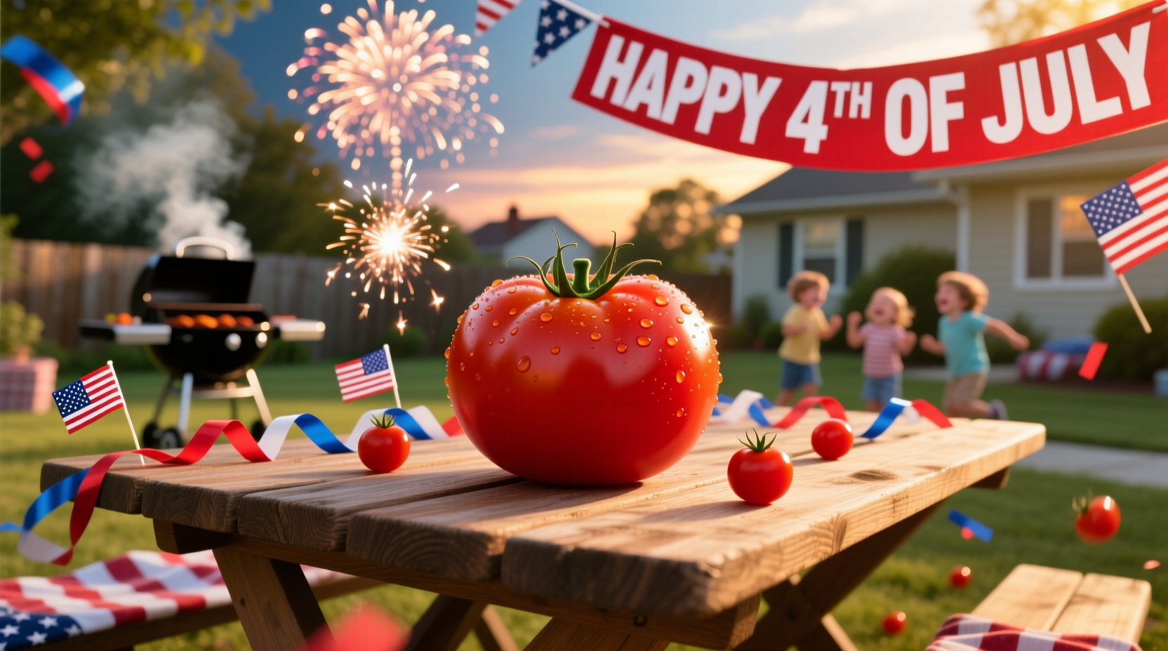 Fourth of July Tomato: Early Season Garden Success (49 Days)