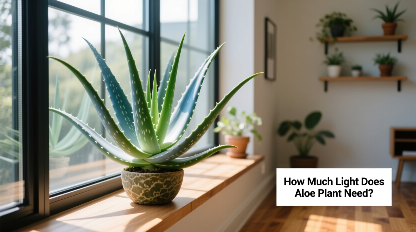 how much light does aloe plant need
