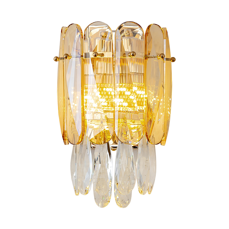 china crystal indoor wall lighting Christmas lights  Bedroom Decorated Hotel Reading Lamp Modern Bracket Crystal LED Wall Light