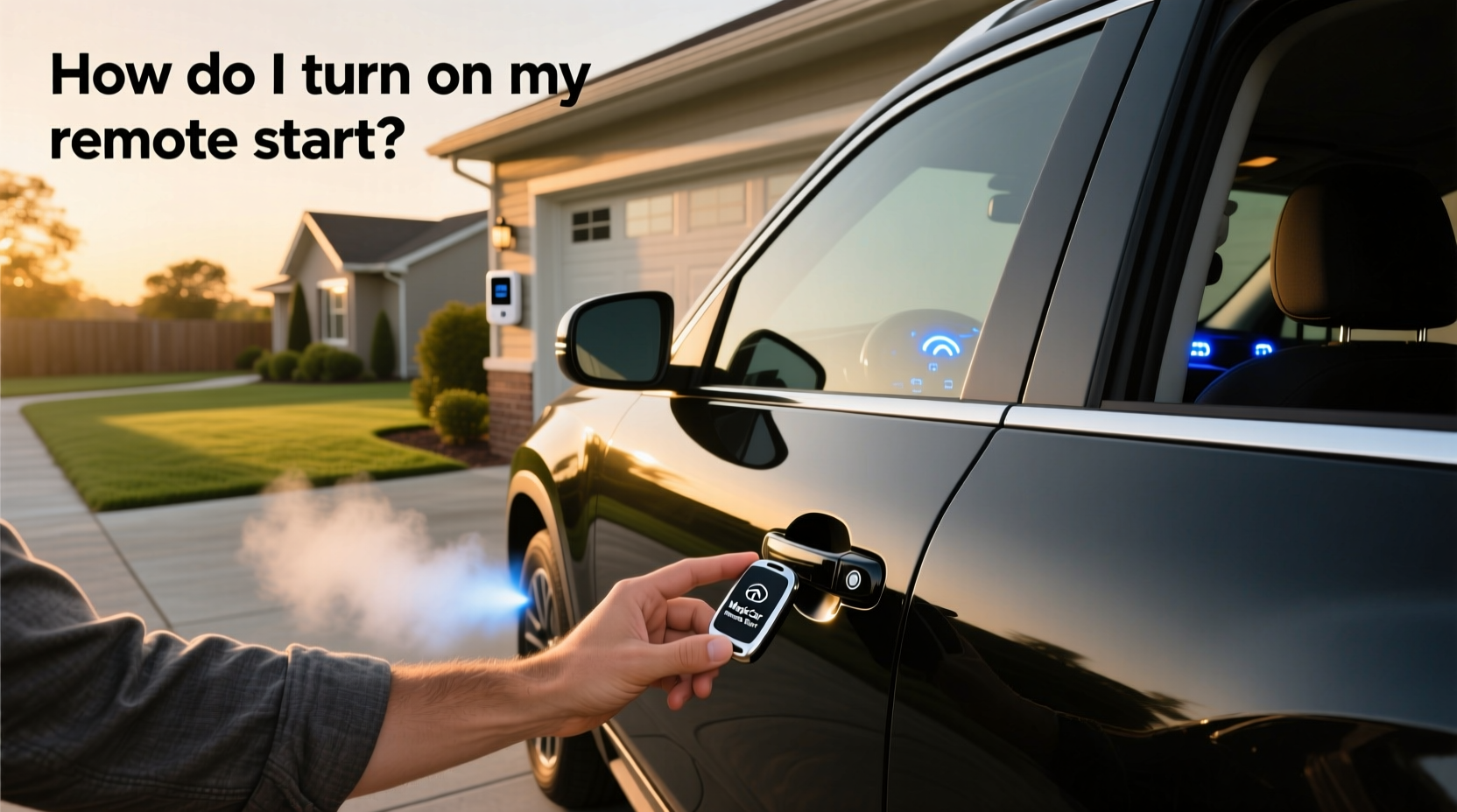 how to choose magicar remote start,How do I turn on my remote start?