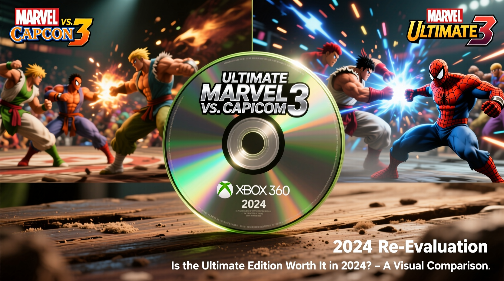 is ultimate marvel vs capcom 3 on xbox 360 worth buying in 2024 or is the original good enough
