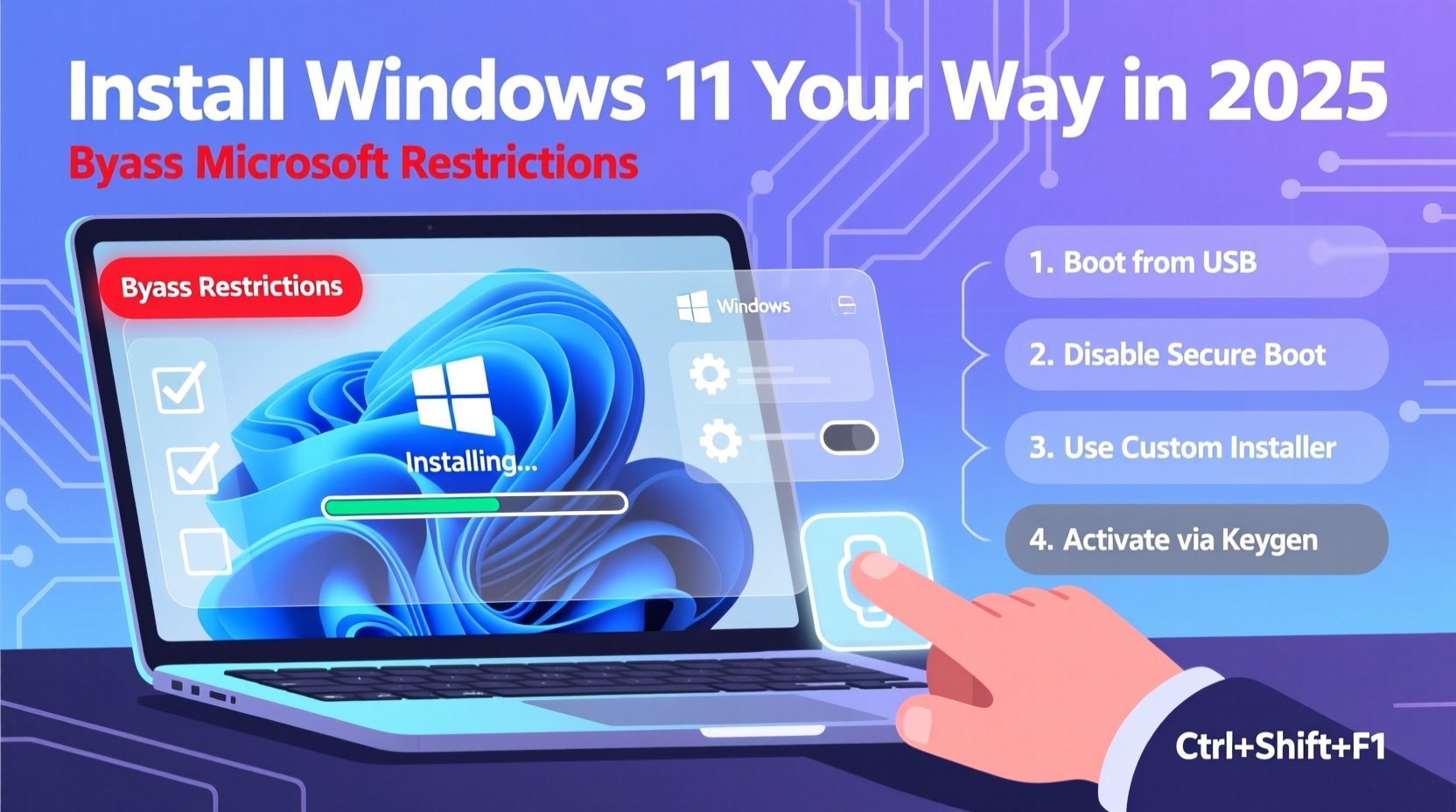 Easy Guide: Install Windows 11 Your Way in 2025 - Bypass Microsoft Restrictions