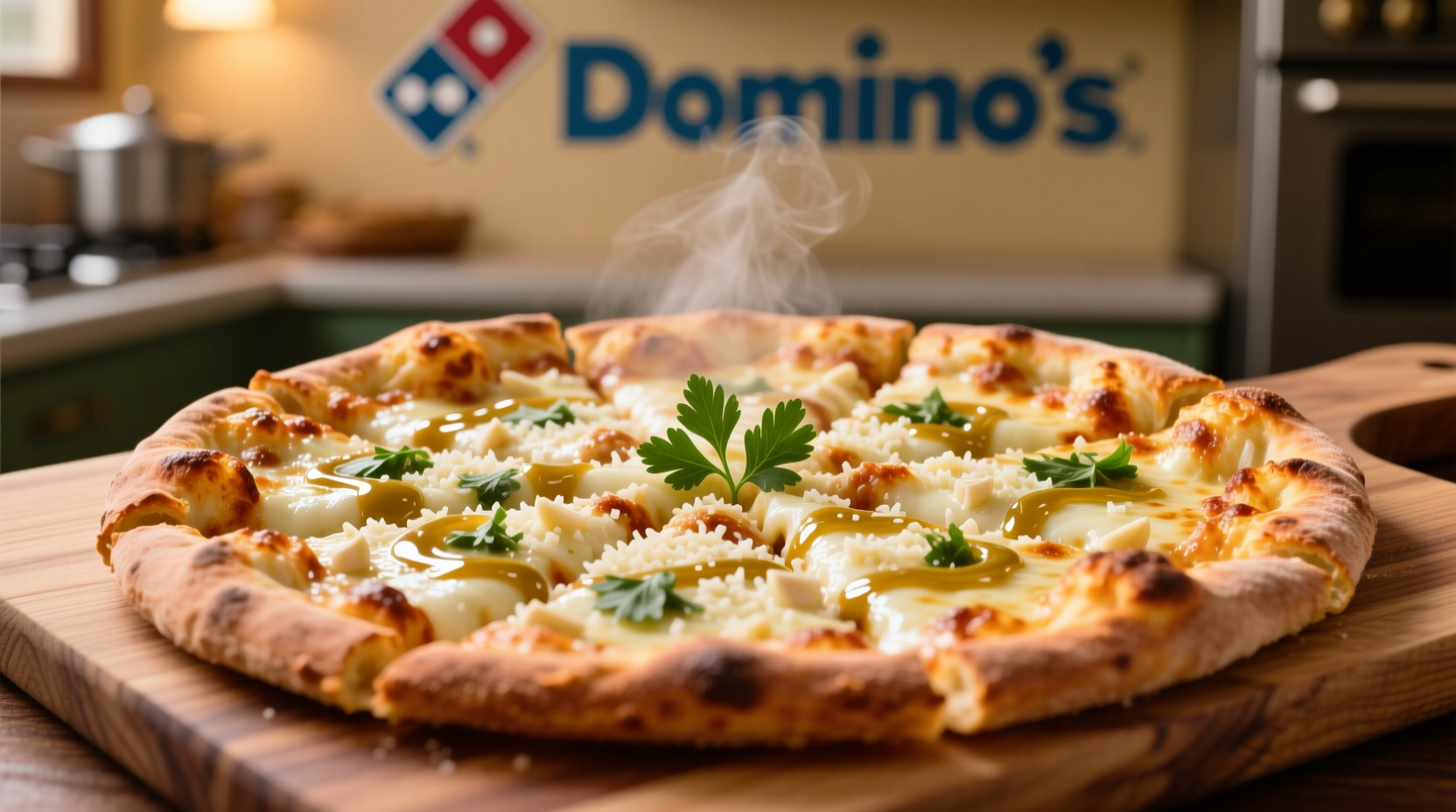 garlic parmesan pizza dominos