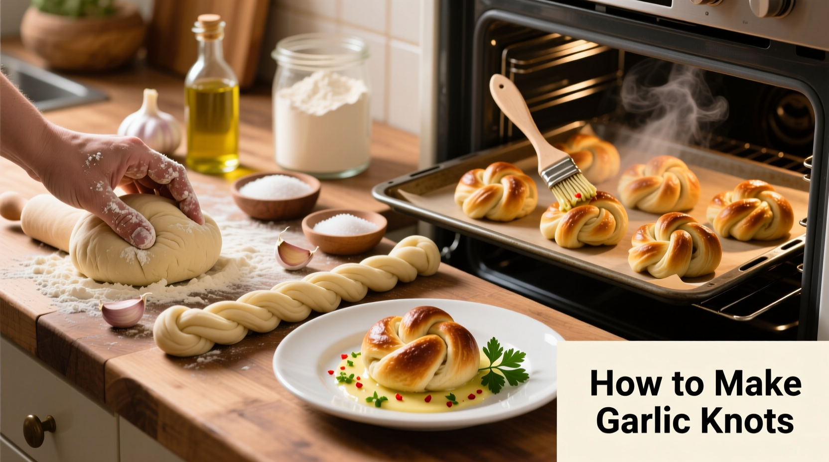 how do you make garlic knots