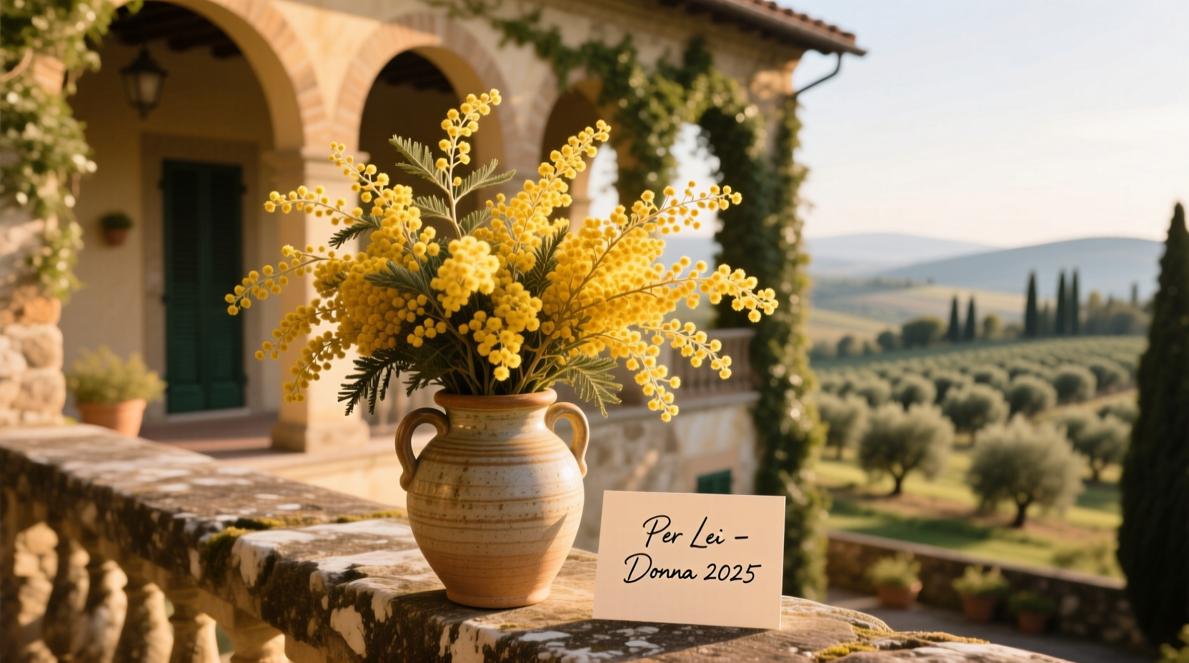mimosa flower delivery italy womens day