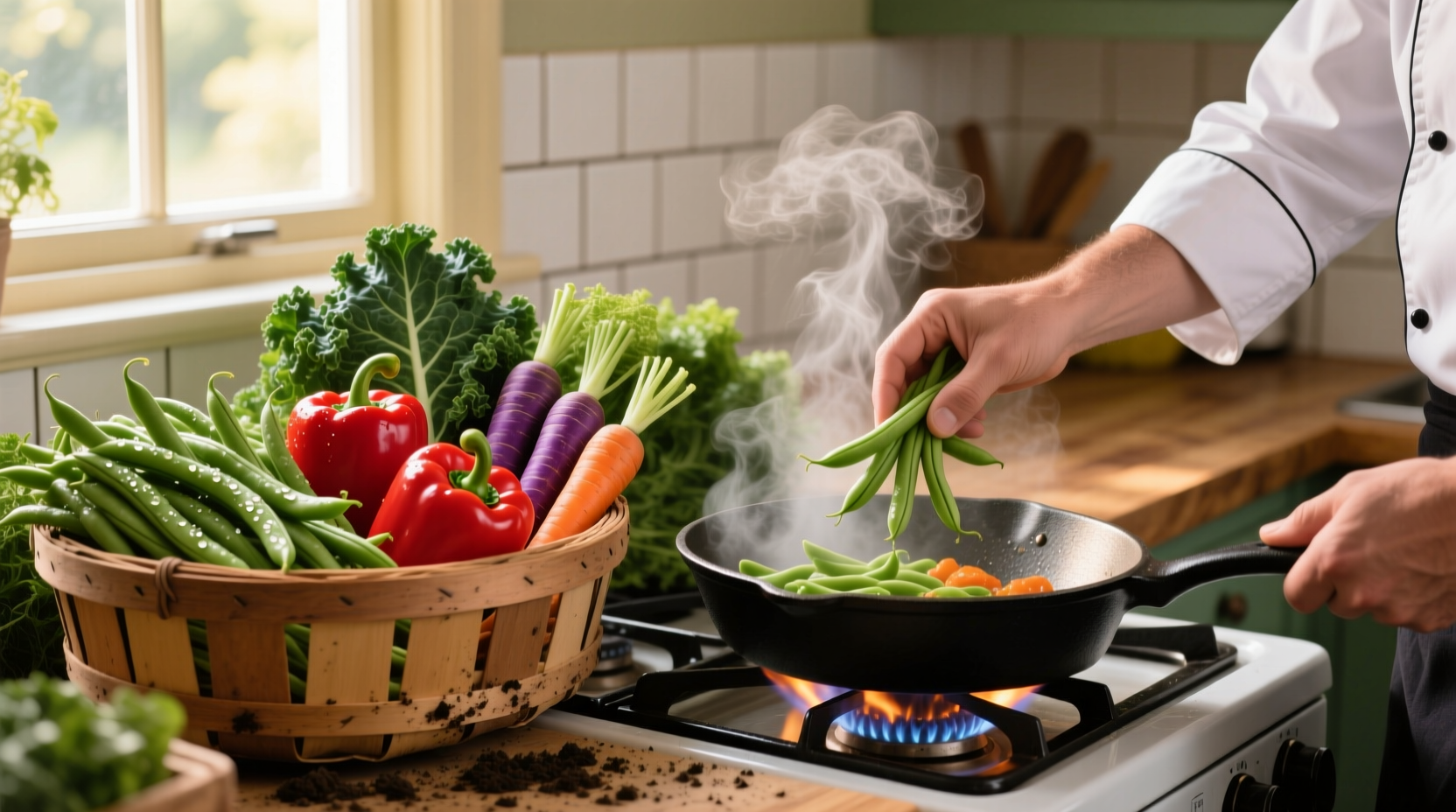 cook your vegetables right after buying them to make th
