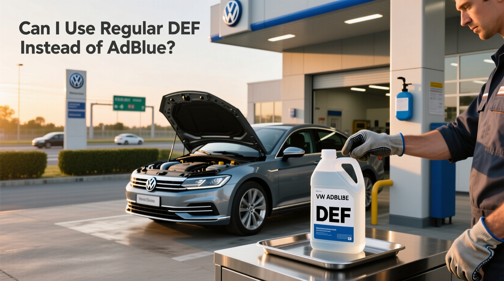 How to Choose VW AdBlue: Can I Use Regular DEF Instead?