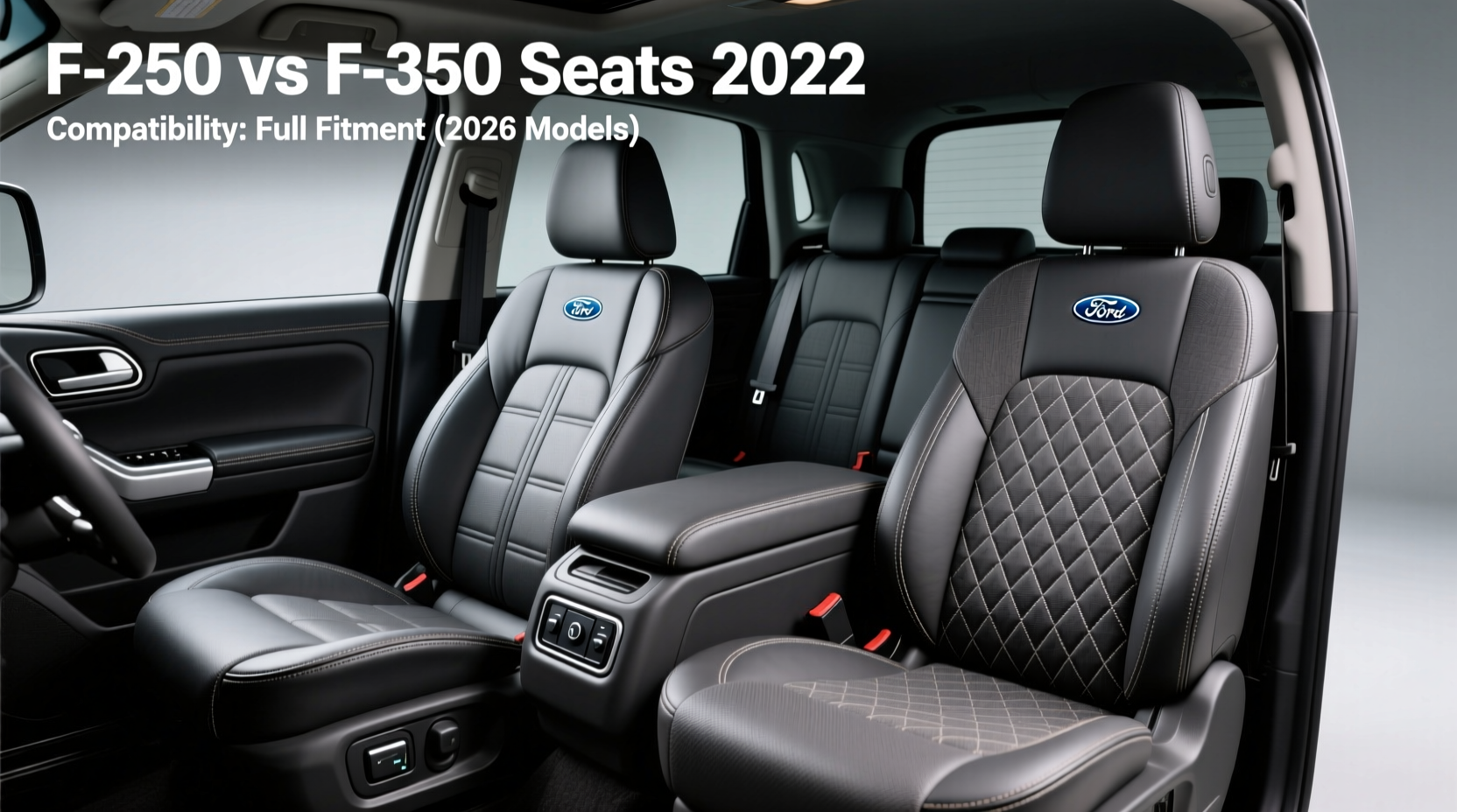 f250 vs f350 seats 2026
