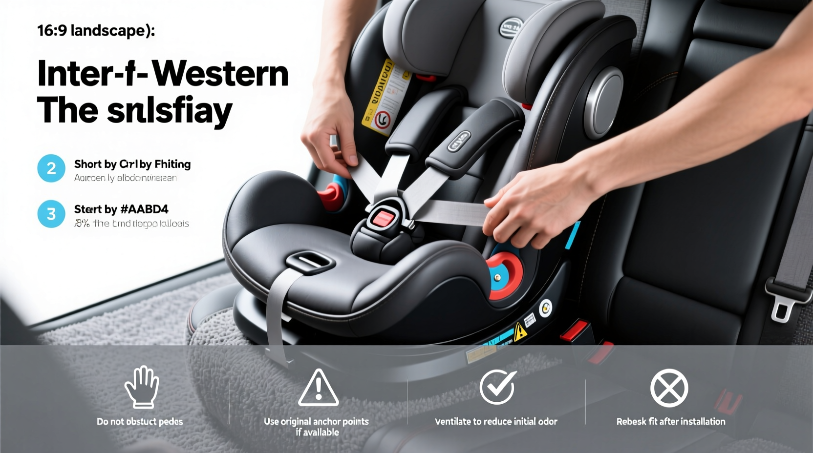 How to Install Rear Facing Child Car Seat Buying Guide