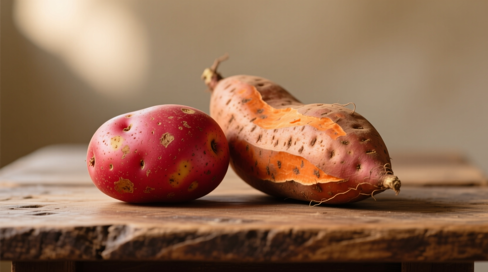 red potato sweet potato