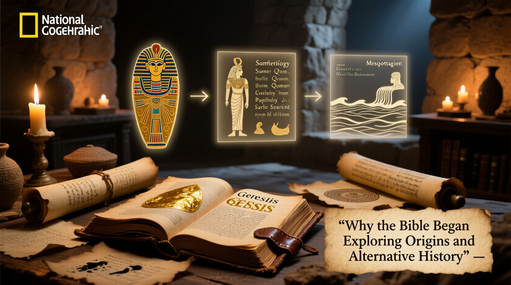 why the bible began exploring origins and alternative history