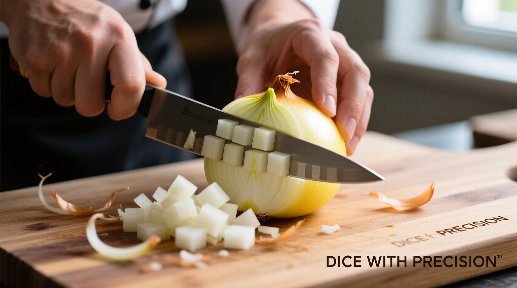 dice an onion