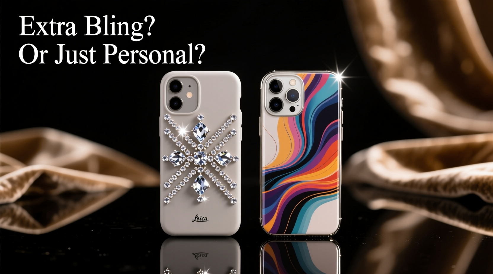 rhinestone vs custom phone case is the extra bling worth it or should i just personalize it