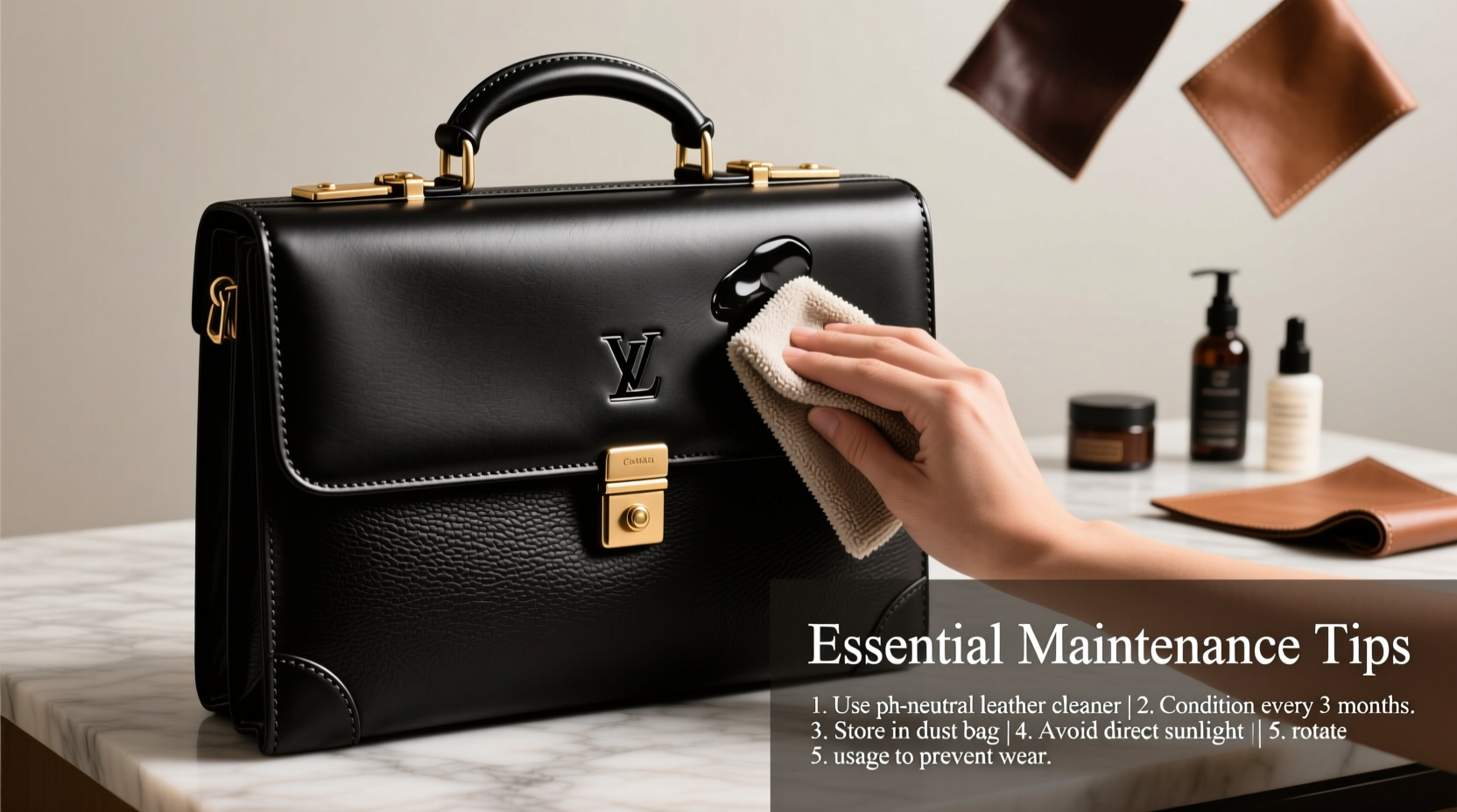 essential maintenance tips for designer briefcases to maximize durability and style