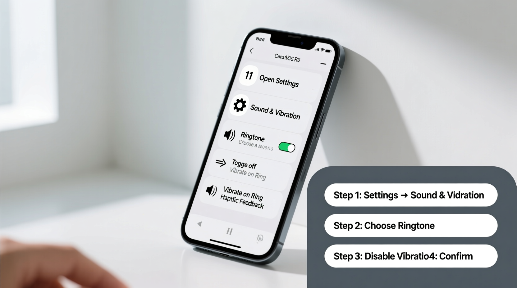 how to set your phone to ring only without vibrations a step by step guide