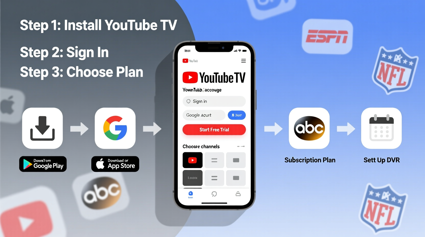 how to get youtube tv a step by step guide to start streaming effortlessly
