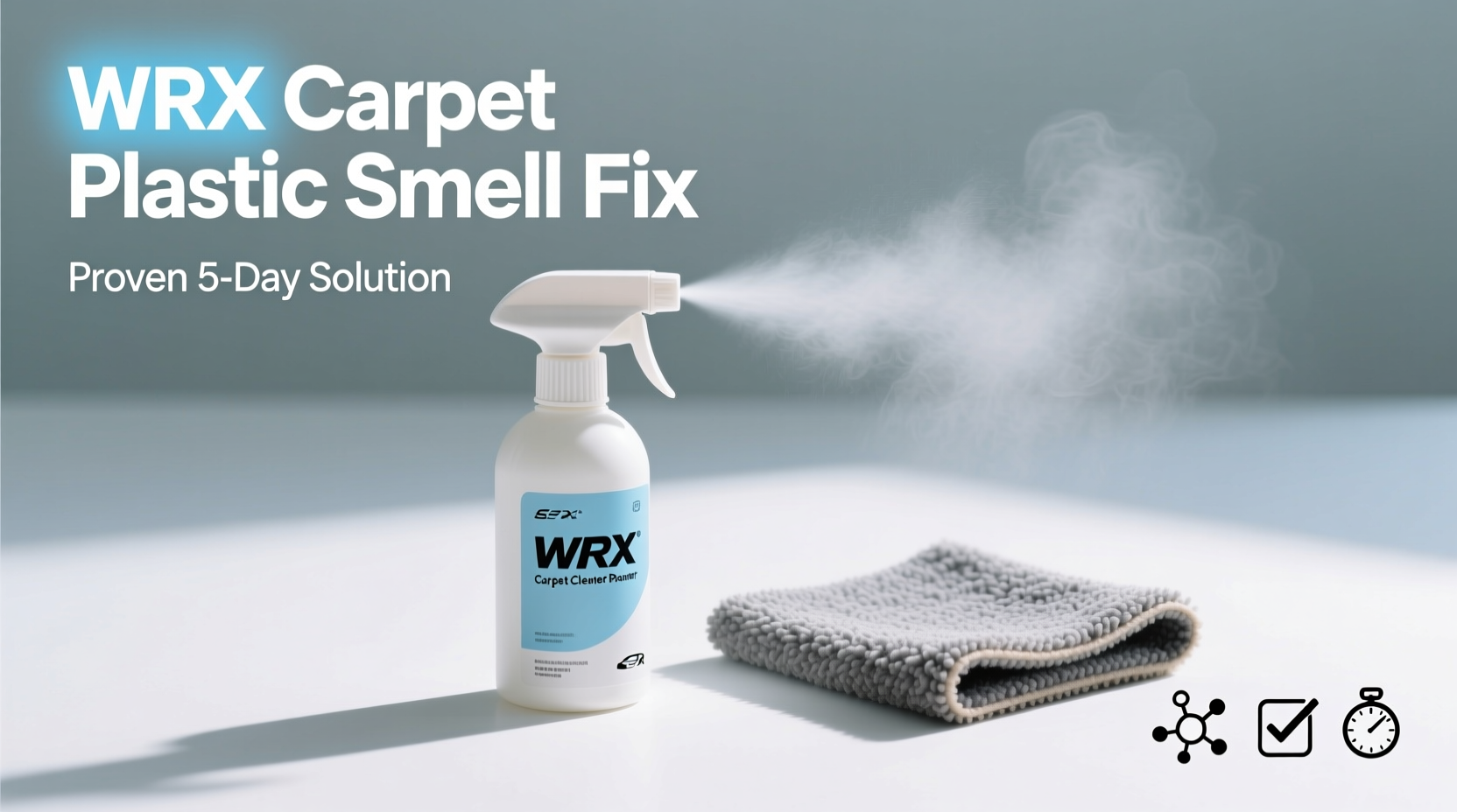 WRX Carpet Plastic Smell Fix: Proven 5-Day Solution