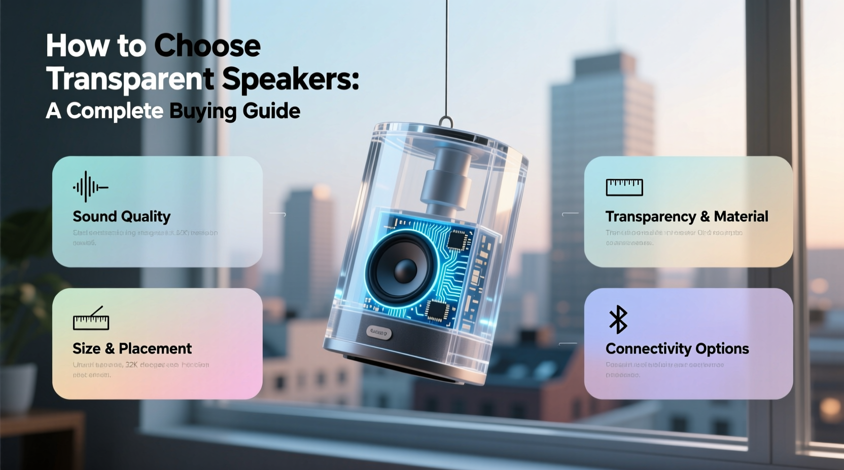 speakers transparent