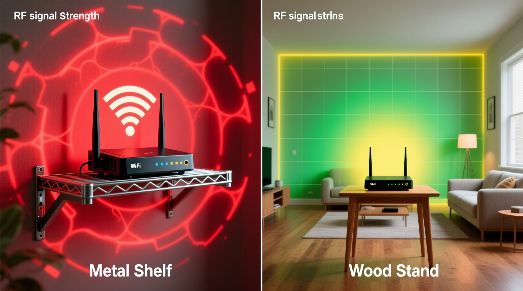 Router Placement Truths: Metal Shelf vs Fish Tank