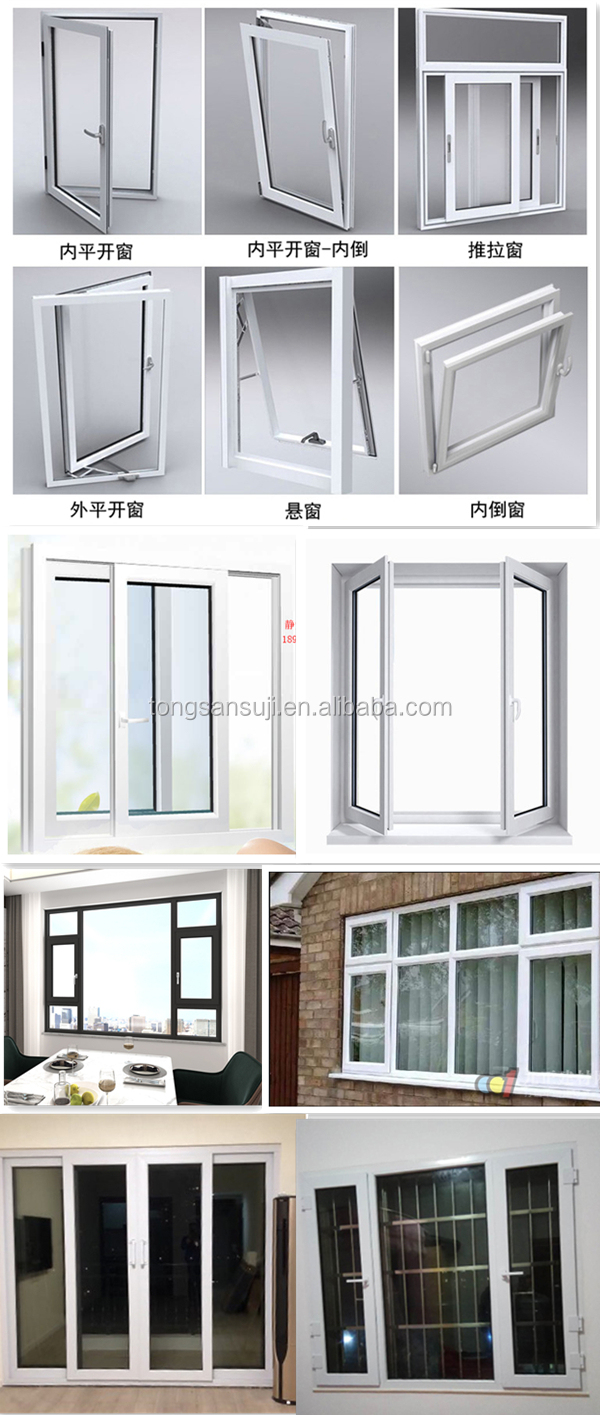 PVC UPVC Window profile produce line plastic extruder making machine