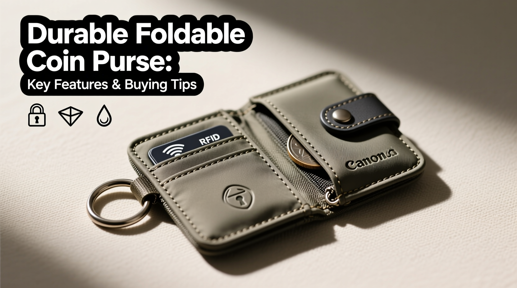 how to choose a durable foldable coin purse key features and buying tips