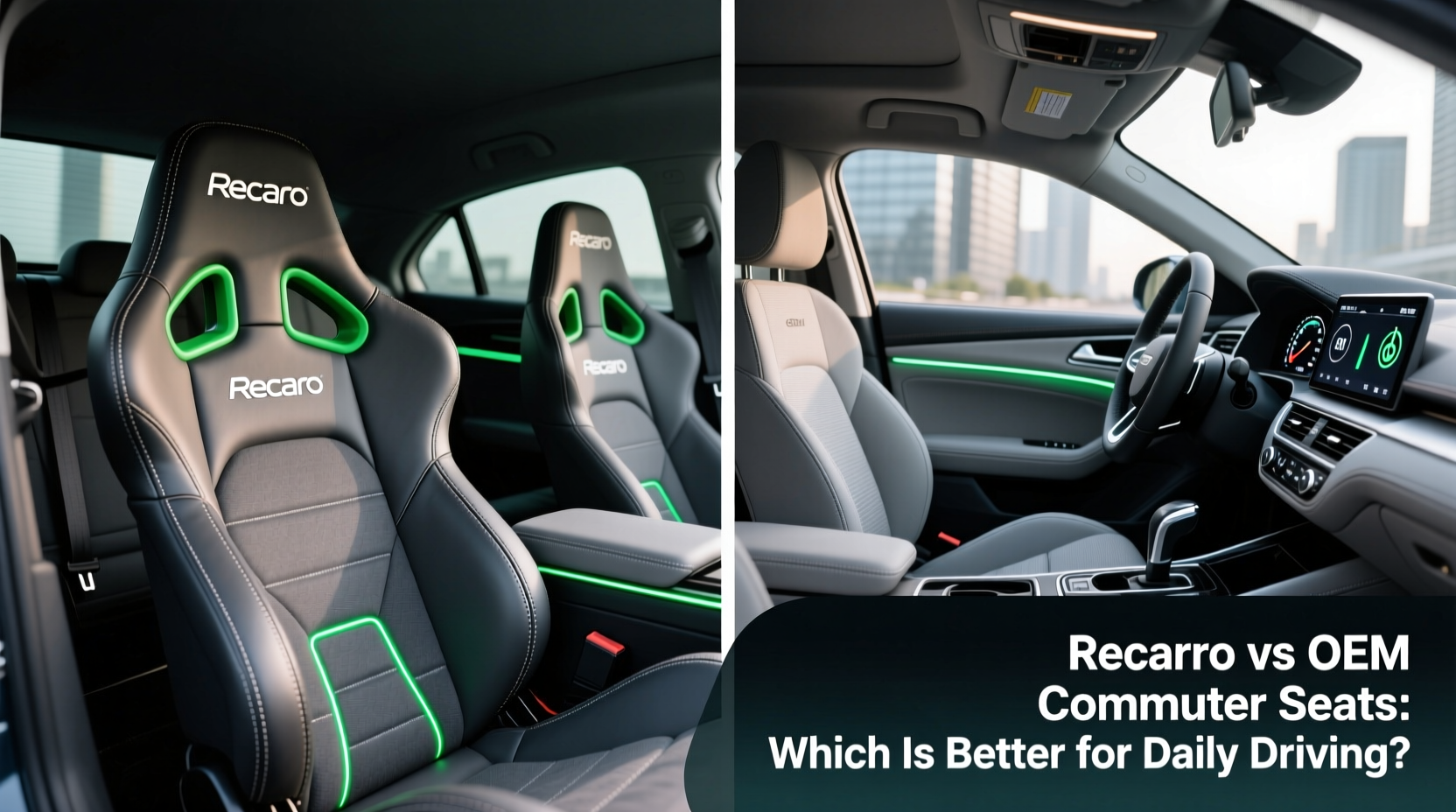 recaro vs oem commuter