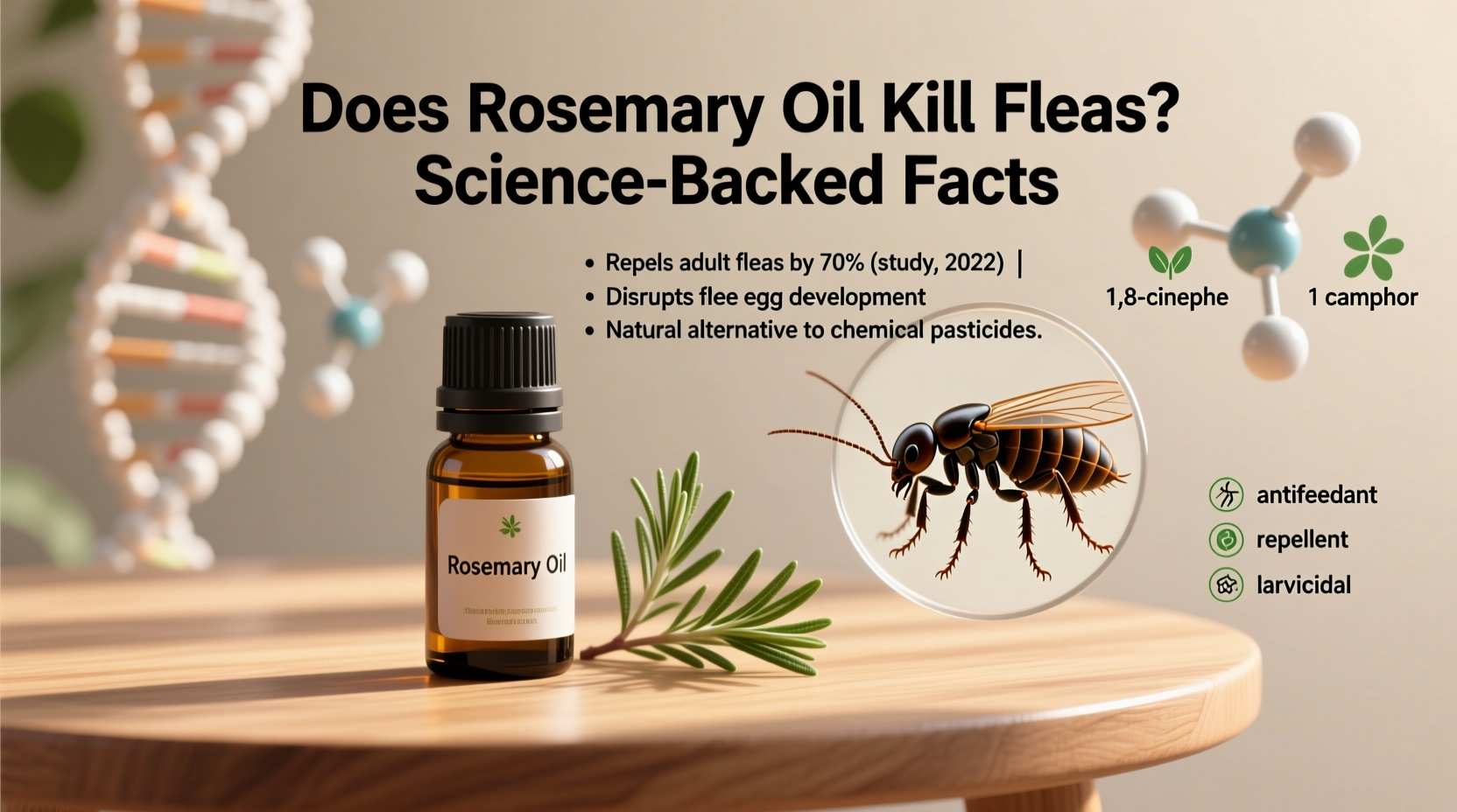 Does Rosemary Oil Kill Fleas? Science-Backed Facts
