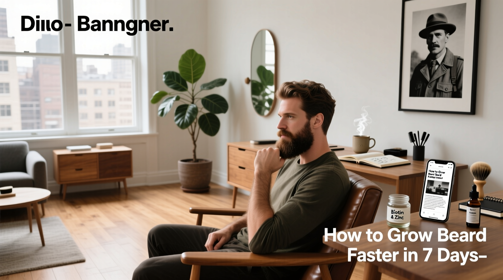 how to grow beard faster in 7 days