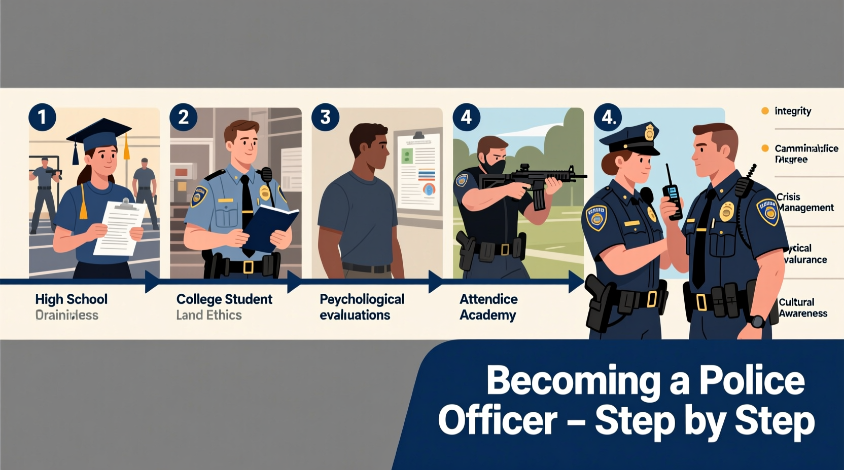 step by step guide on how to become a police officer essential skills and career path tips