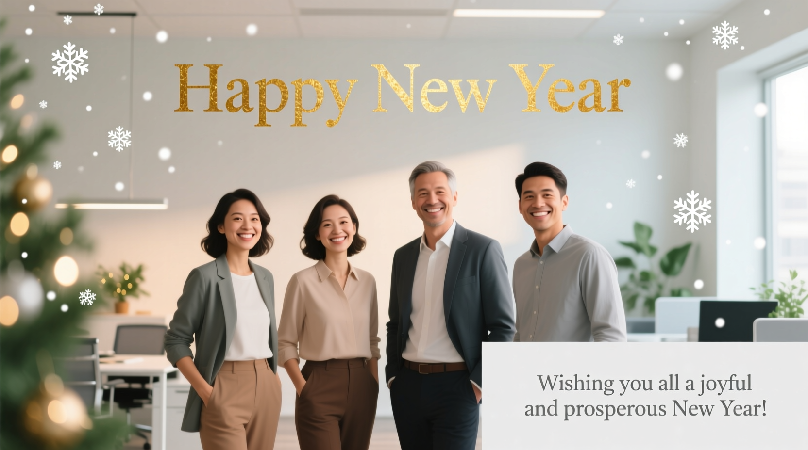 how to say happy new year to team