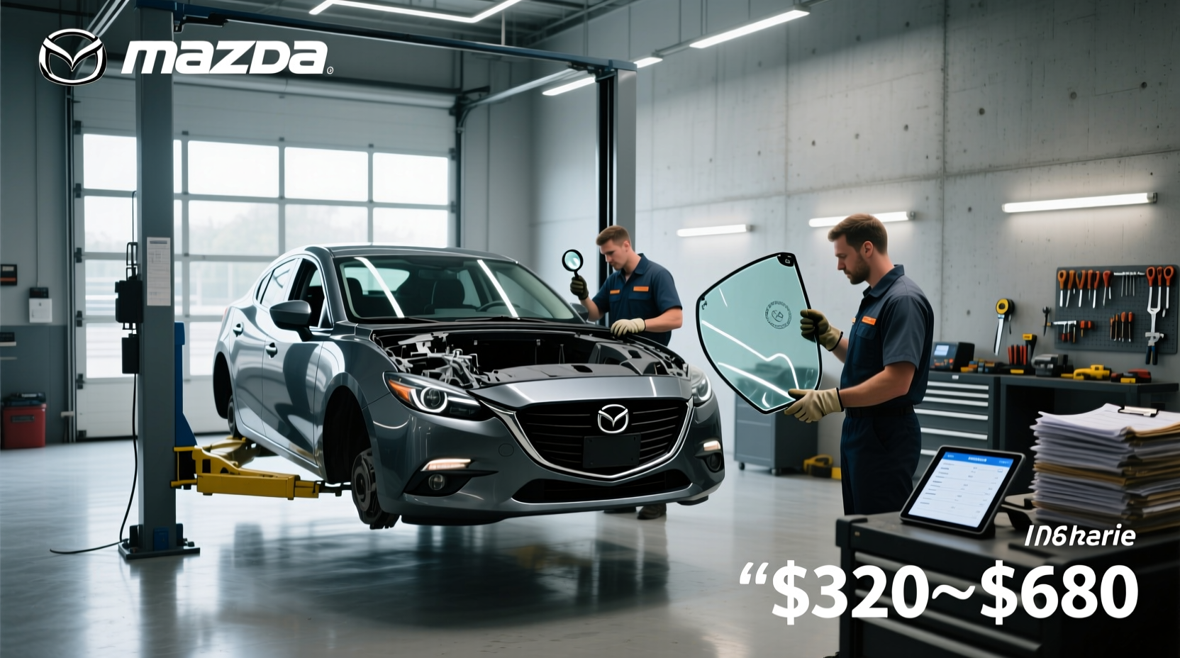 How Much Does a Mazda 3 Windshield Replacement Cost?
