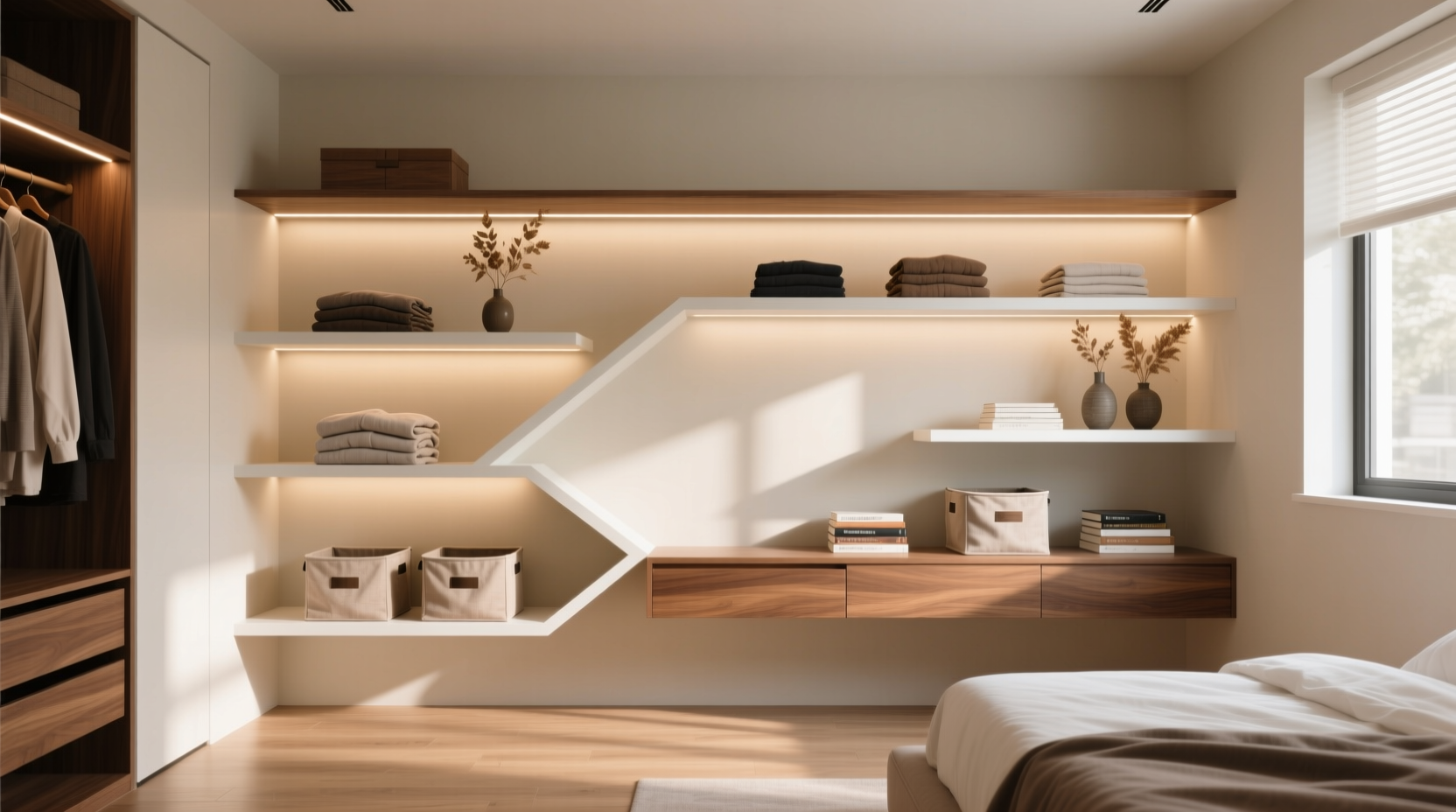closet shelving ideas