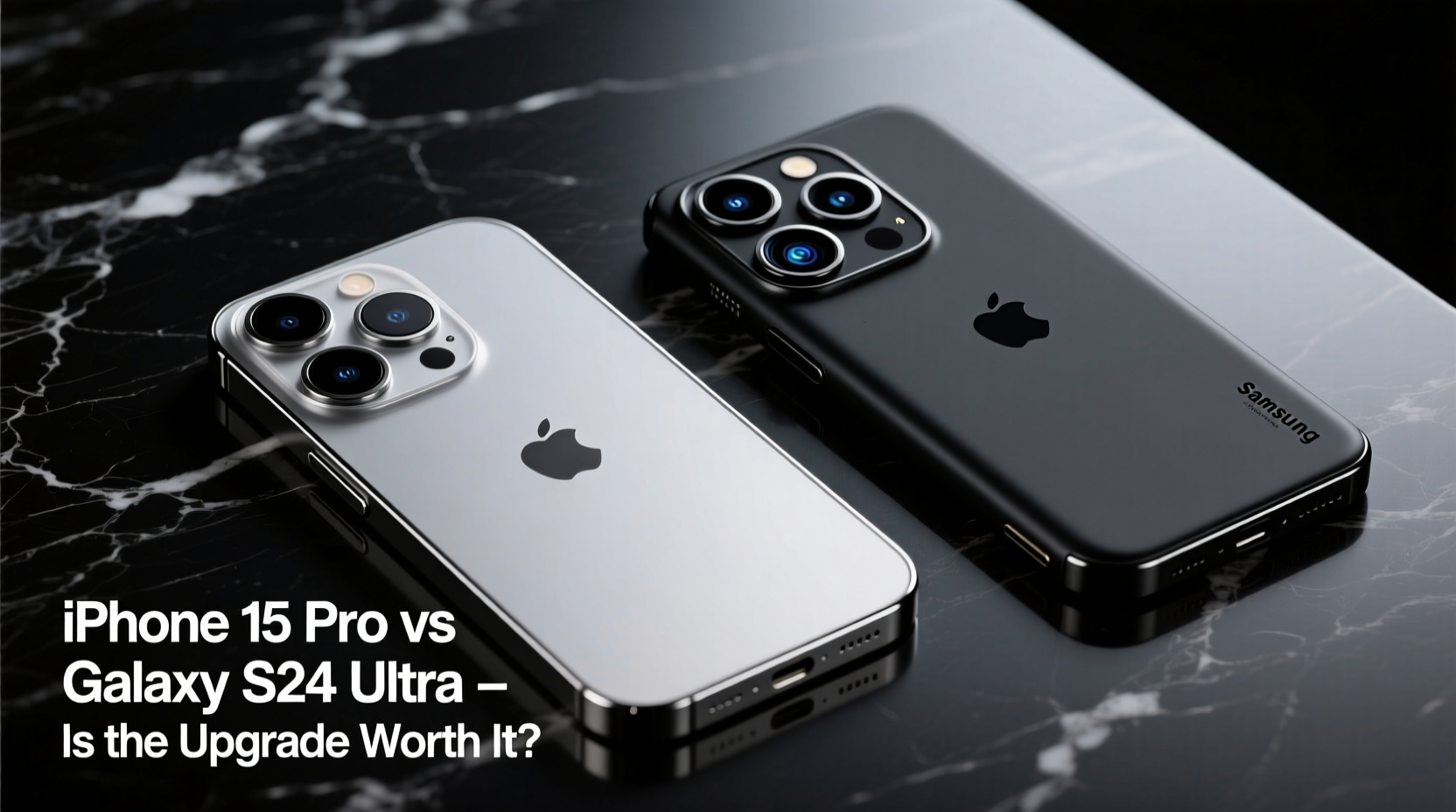 iphone 15 pro vs galaxy s24 ultra is the upgrade to samsung really worth it
