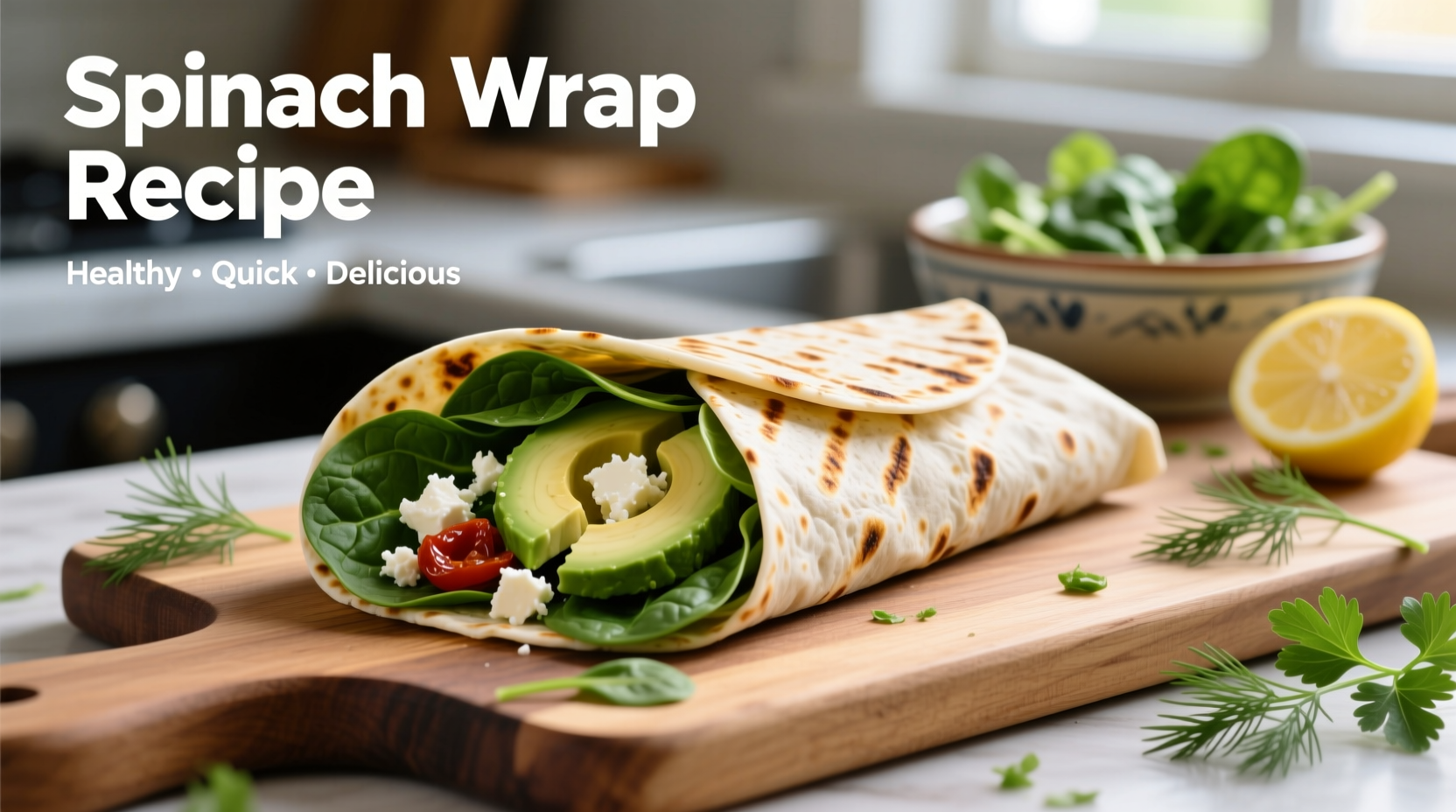 Perfect Spinach Wrap Recipe in 20 Minutes