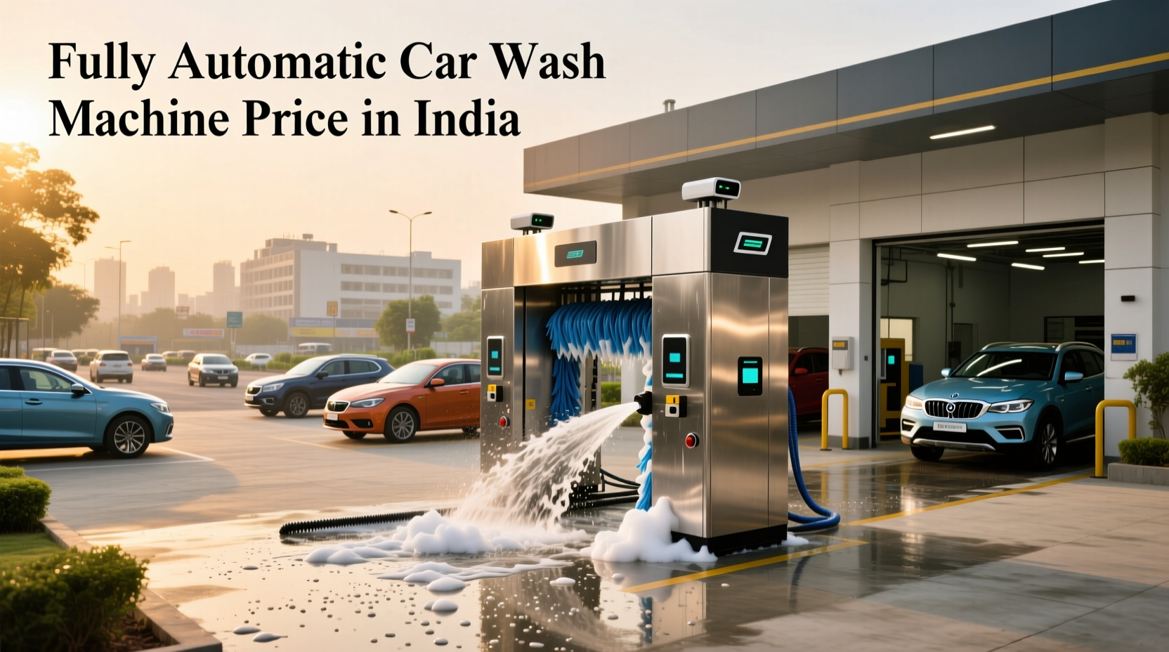 What Is the Price of a Fully Automatic Car Wash Machine in India?