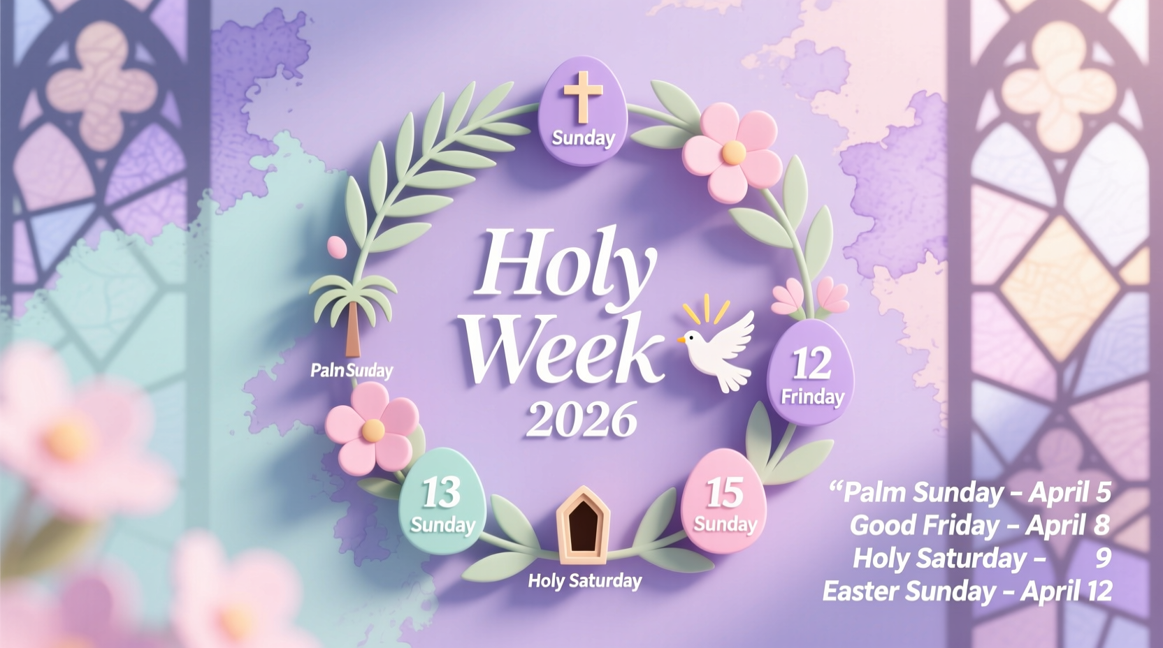 when is easter week