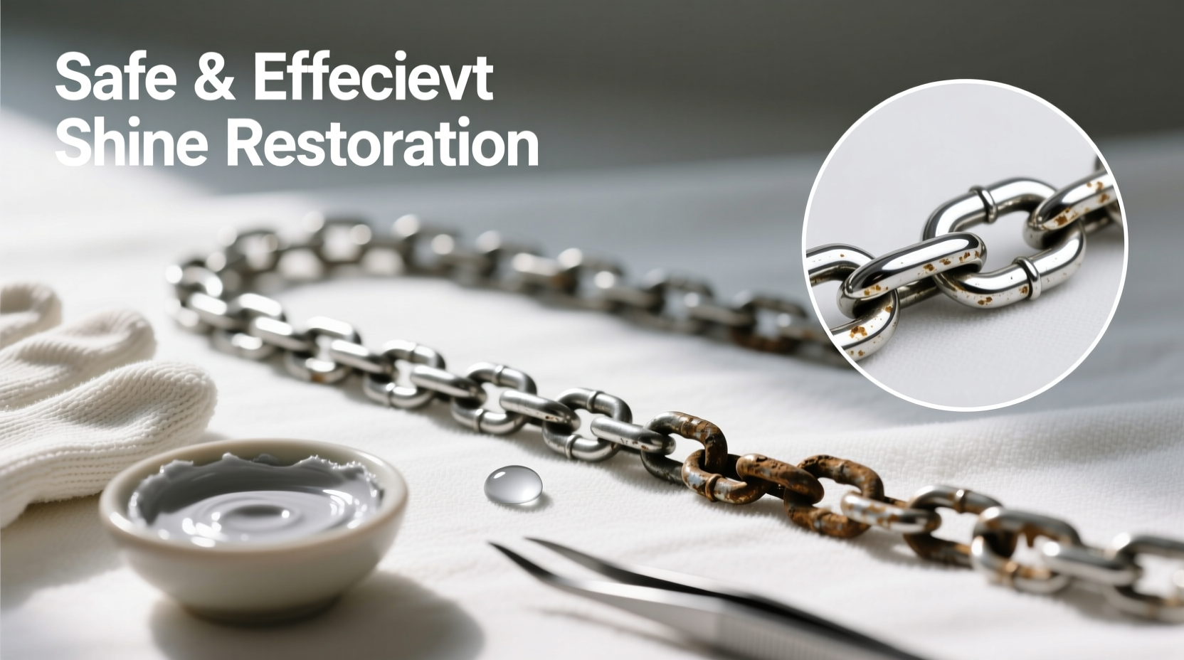 easy and effective methods to restore shine to your silver chain safely