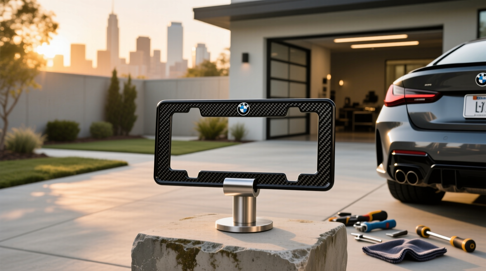 How to Choose a Carbon Fiber BMW License Plate Frame