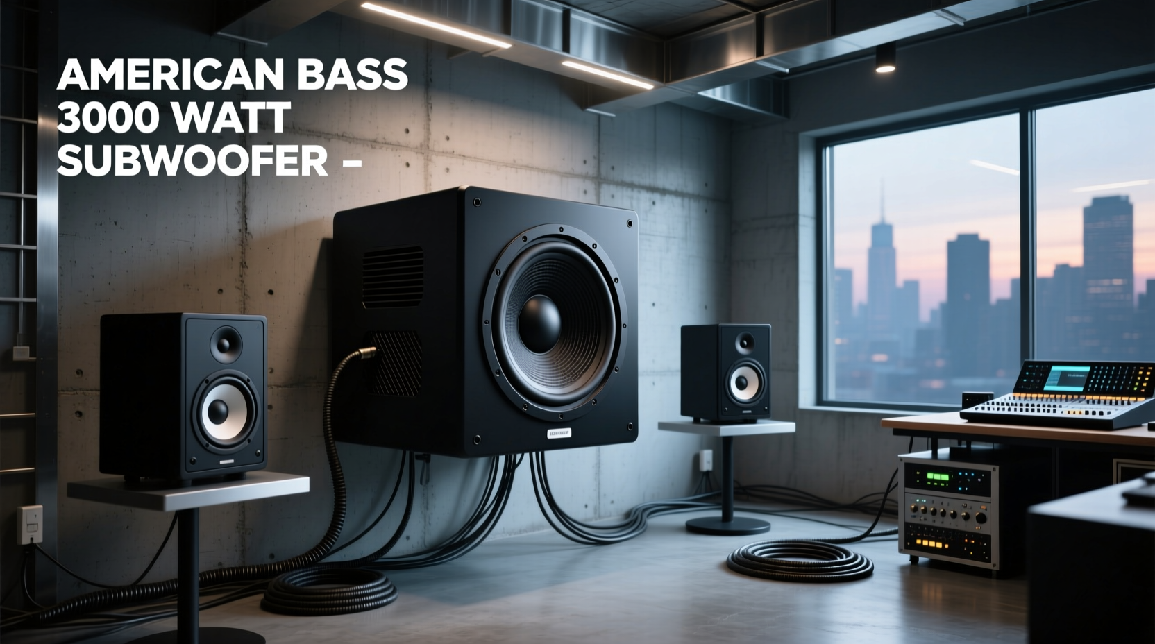15 inch american bass subwoofer power vs. practicality