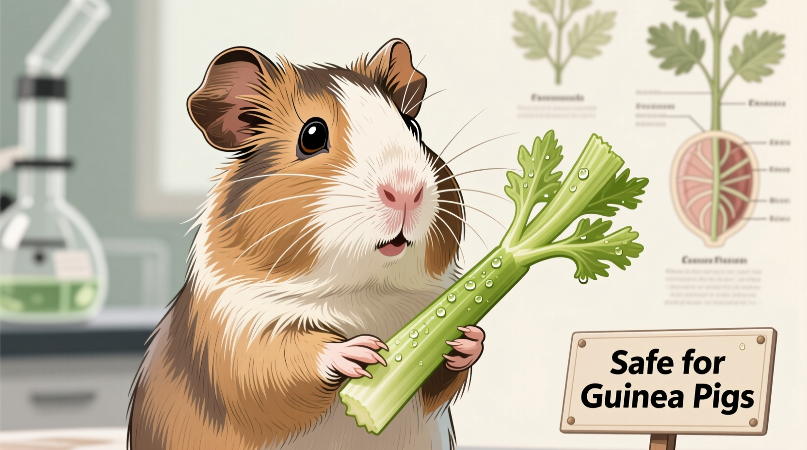 Can Guinea Pigs Have Celery? Safe Feeding Guide