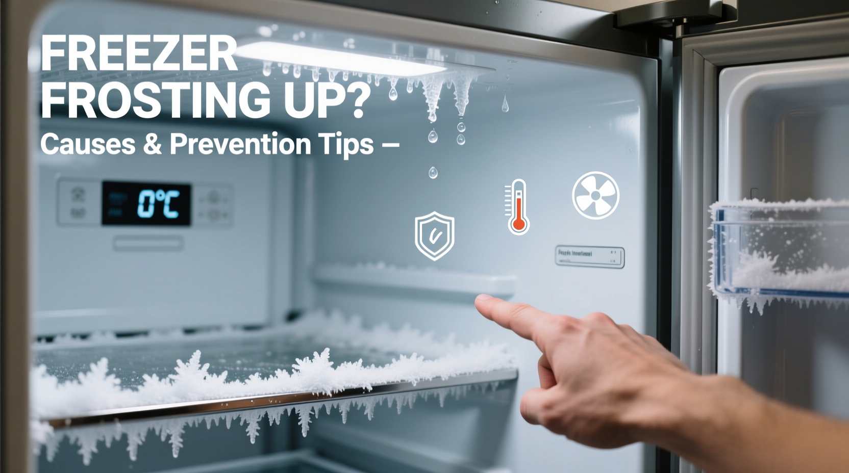 freezer frosting up causes and prevention tips
