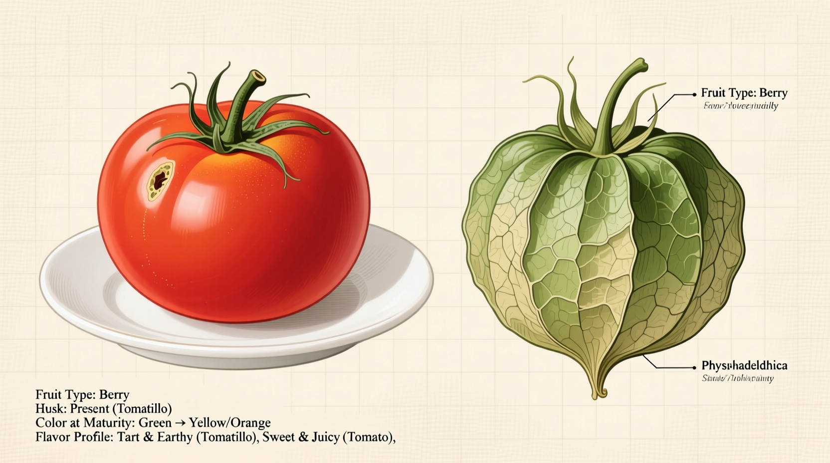 Tomatillo vs Tomato: Essential Differences Explained