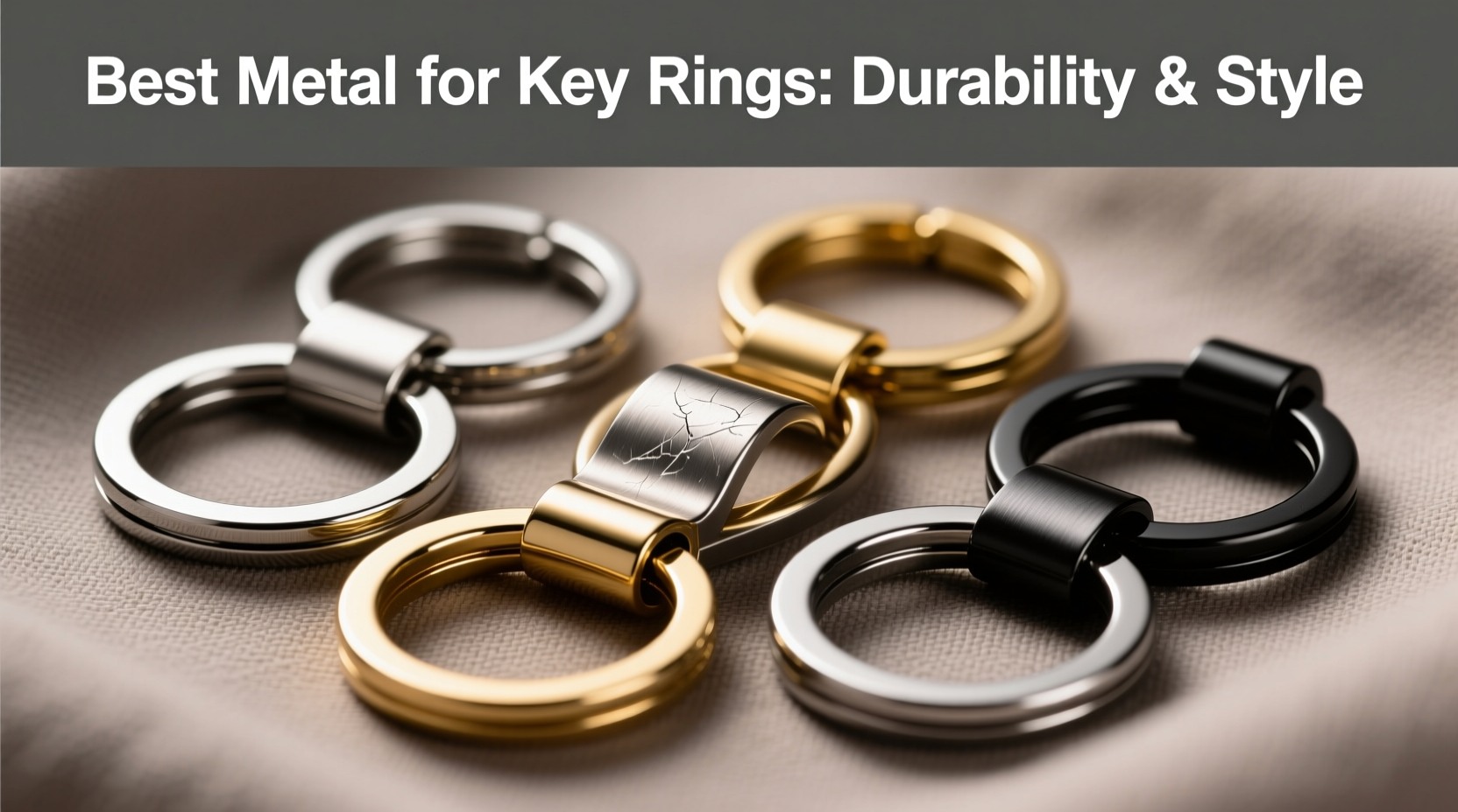 how to select the best key ring metal for durability and style