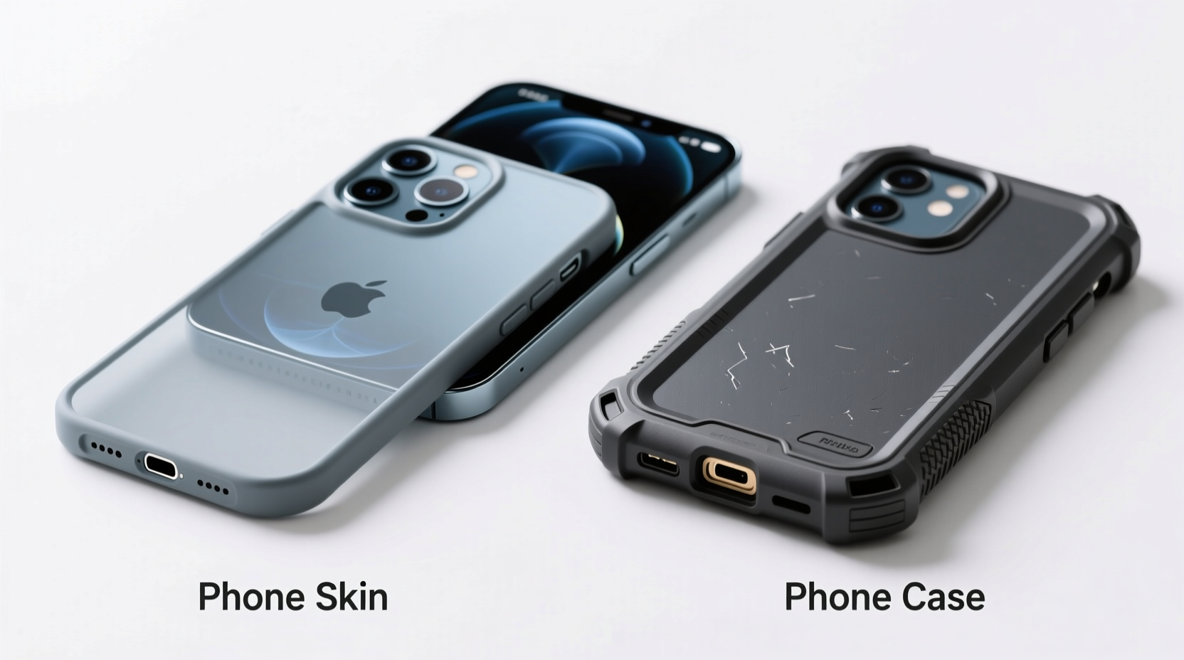 phone case vs phone skin is a thin skin really enough protection or should i just get a case