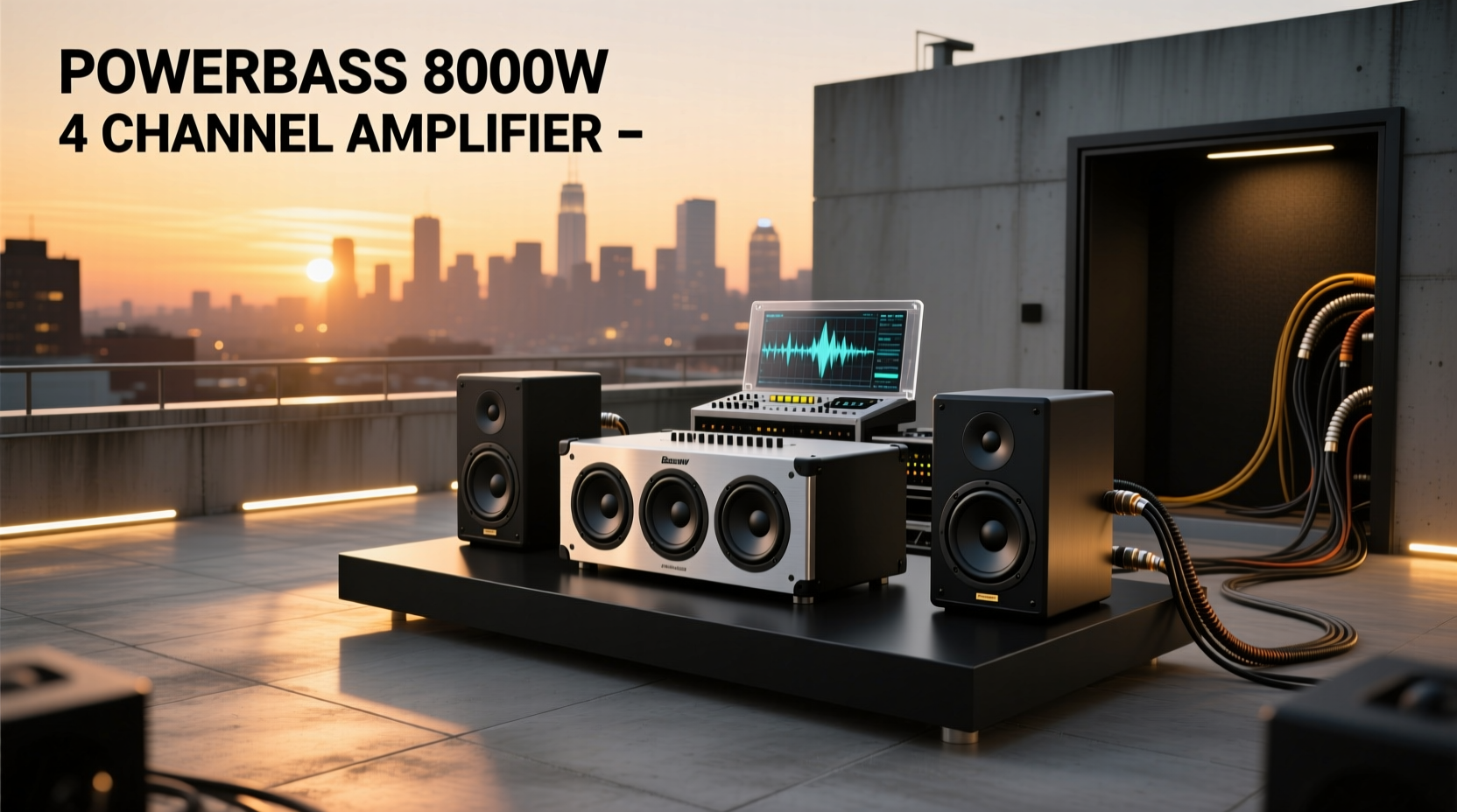 What Is the Real Wattage of a Powerbass 8000W 4 Channel Amplifier?