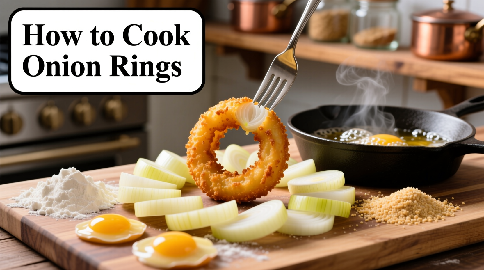 how to cook onion rings
