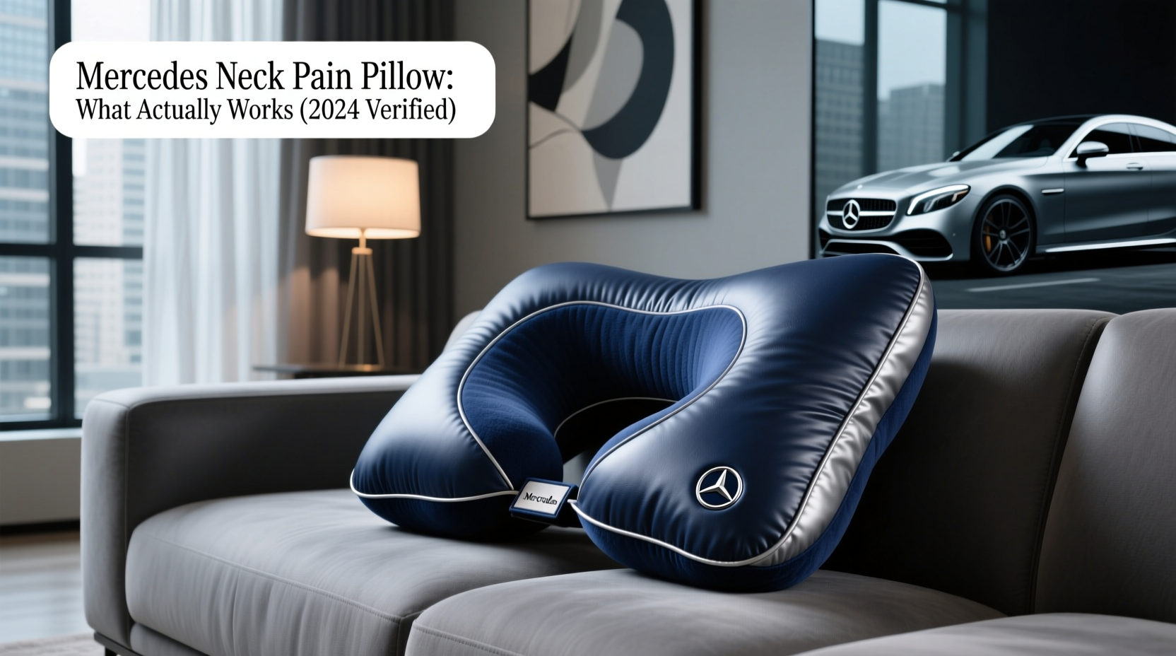 mercedes neck pain pillow